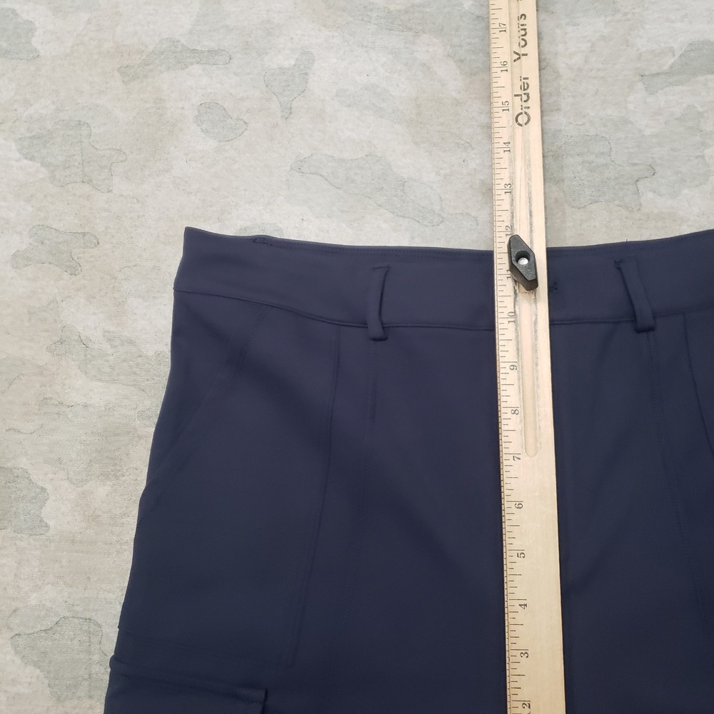 Halara Cargo Pants Womens Large Blue High Waisted Stretch Pockets NWT - Picture 5 of 9